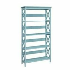 Wholesale 🤩 60" Oxford 5 Tier Bookcase - Breighton Home Driftwood/white ❤️ -Bookshelves And Bookcases store unnamed file 1015