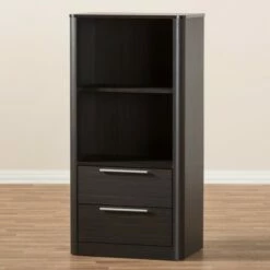 Top 10 ✔️ 15.47" 2 Drawer Carlingford Modern and Contemporary Espresso Finished Wood Bookshelf Brown - Baxton Studio 🌟 -Bookshelves And Bookcases store unnamed file 1048
