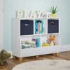 Promo 🔔 35" Kids' Catch-All Multi-Cubby Toy Organizer with 2 Bins - RiverRidge Home Turquoise 🌟 -Bookshelves And Bookcases store unnamed file 110