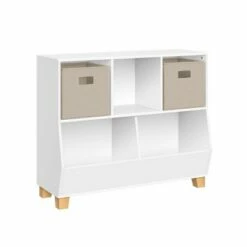 Promo 🔔 35" Kids' Catch-All Multi-Cubby Toy Organizer with 2 Bins - RiverRidge Home Turquoise 🌟 -Bookshelves And Bookcases store unnamed file 114