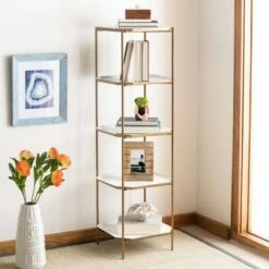 Top 10 ๐ฅฐ 53" Sylvie 5 Tier Etagere - Safavieh โค๏ธ