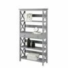 Cheap ⭐ 59.75" Oxford 5 Tier Bookcase with Drawer Gray - Breighton Home ⌛ -Bookshelves And Bookcases store unnamed file 1176