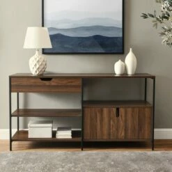 Cheapest ๐ 30" Covington Storage Blend Console - Saracina Home Rustic Oak ๐ 11 Cheapest ๐ 30" Covington Storage Blend Console - Saracina Home Rustic Oak ๐ -Bookshelves And Bookcases store unnamed file 1186