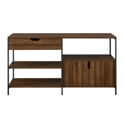 Cheapest ๐ 30" Covington Storage Blend Console - Saracina Home Rustic Oak ๐ 8 Cheapest ๐ 30" Covington Storage Blend Console - Saracina Home Rustic Oak ๐ - Image 6