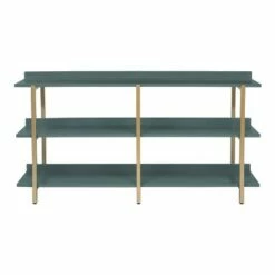 Promo ✔️ 31.88" Prista 3 Tier Display Shelf - miBasics Antique Gray/gold 💯 -Bookshelves And Bookcases store unnamed file 1195