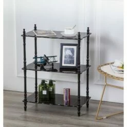 Deals ❤️ 3 Tier Shelves Espresso Brown - Ore International ✨