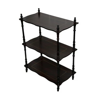 Deals ❤️ 3 Tier Shelves Espresso Brown - Ore International ✨ 10 Deals ❤️ 3 Tier Shelves Espresso Brown - Ore International ✨ - Image 8
