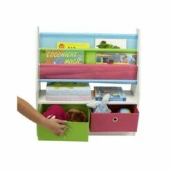 Discount ✔️ Mind Reader Kids Toy Storage Organizer with Folding Drawers 🔔 -Bookshelves And Bookcases store unnamed file 1271