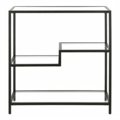 Best reviews of 🧨 Henn& Hart 36" Tall Black Bronze Bookcase - Henn&Hart ⌛