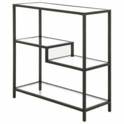 Best reviews of 🧨 Henn& Hart 36" Tall Black Bronze Bookcase - Henn&Hart ⌛ -Bookshelves And Bookcases store unnamed file 1303