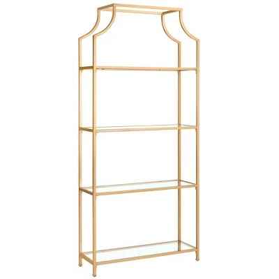 Best Pirce π― 80" Slater 4 Tier Etagere Gold - Safavieh π 2 Best Pirce π― 80" Slater 4 Tier Etagere Gold - Safavieh π - Image 2
