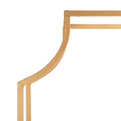 Best Pirce π― 80" Slater 4 Tier Etagere Gold - Safavieh π 4 Best Pirce π― 80" Slater 4 Tier Etagere Gold - Safavieh π - Image 4