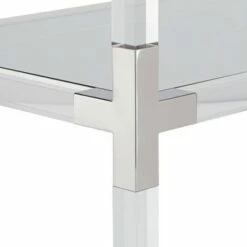 Promo ✔️ 55 Downing Street Hanna 70 3/4" Clear Acrylic and Chrome 6-Shelf Open Bookcase ✨ -Bookshelves And Bookcases store unnamed file 1334