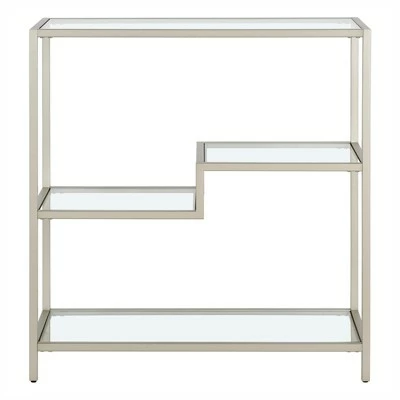 Best deal ๐ฅฐ Henn& Hart 36" Tall Satin Nickel Bookcase - Henn&Hart ๐ฅ 3 Best deal ๐ฅฐ Henn& Hart 36" Tall Satin Nickel Bookcase - Henn&Hart ๐ฅ