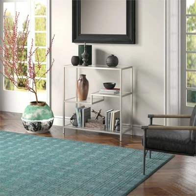 Best deal ๐ฅฐ Henn& Hart 36" Tall Satin Nickel Bookcase - Henn&Hart ๐ฅ 8 Best deal ๐ฅฐ Henn& Hart 36" Tall Satin Nickel Bookcase - Henn&Hart ๐ฅ - Image 6