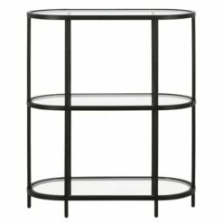 Buy ⌛ Henn& Hart Black Bronze Bookcase - Henn&Hart 🔔