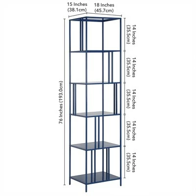 Top 10 π Henn& Hart 18" Wide Mykonos Blue Bookcase - Henn&Hart π₯° 7 Top 10 π Henn& Hart 18" Wide Mykonos Blue Bookcase - Henn&Hart π₯° - Image 5