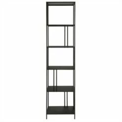 New 🌟 Henn& Hart 18" Wide Black Bronze Bookcase - Henn&Hart 😉