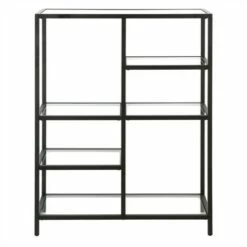 Budget ✨ Henn& Hart Black Bronze Bookcase - Henn&Hart 💯