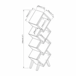 Cheap 😍 Yarmow Modern Wood Bookcase in White and Red - Furniture of America 🔔 9 Cheap 😍 Yarmow Modern Wood Bookcase in White and Red - Furniture of America 🔔 -Bookshelves And Bookcases store unnamed file 1432