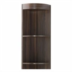 Discount ✔️ Maleena 5-Shelf Corner Wood Bookcase in Dark Walnut - Furniture of America 🧨 -Bookshelves And Bookcases store unnamed file 1455