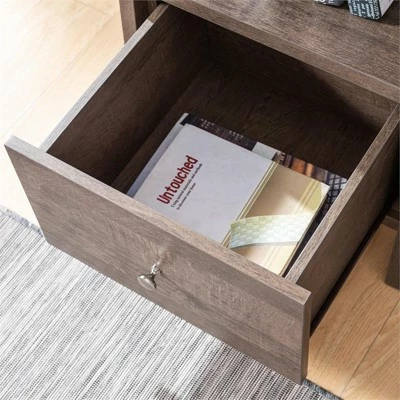 Best Pirce π Stokes Wood 4-Shelf 71-Inch Standard Bookcase in Walnut Oak - Furniture of America π 6 Best Pirce π Stokes Wood 4-Shelf 71-Inch Standard Bookcase in Walnut Oak - Furniture of America π - Image 4