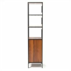 Flash Sale 💯 Armand Modern Wood Shelf with Storage in Natural - Furniture of America 🤩 -Bookshelves And Bookcases store unnamed file 1511