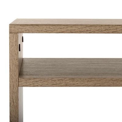 Brand new 𧨠Marina Wood Etagere Oak - Safavieh β 8 Brand new 𧨠Marina Wood Etagere Oak - Safavieh β - Image 6