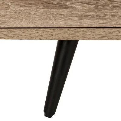 Brand new 𧨠Marina Wood Etagere Oak - Safavieh β 10 Brand new 𧨠Marina Wood Etagere Oak - Safavieh β - Image 8