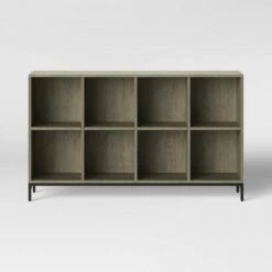 Promo 😀 34" Loring 8 Cube Bookshelf - Project 62 Gray 🎉 -Bookshelves And Bookcases store unnamed file 1567