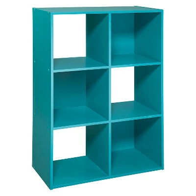 Best Sale ✔️ 11" 6 Cube Organizer Shelf - Room Essentials Turquoise 💯 19 Best Sale ✔️ 11" 6 Cube Organizer Shelf - Room Essentials Turquoise 💯 - Image 17