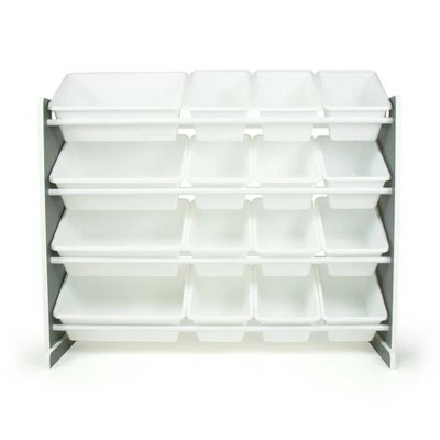 Promo π― Soho Toy Storage Organizer with 16 Storage Bins Gray/White - Humble Crew π 5 Promo π― Soho Toy Storage Organizer with 16 Storage Bins Gray/White - Humble Crew π - Image 3