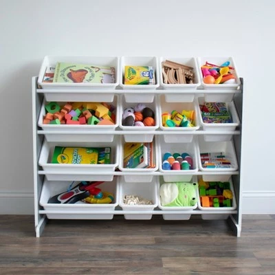 Promo π― Soho Toy Storage Organizer with 16 Storage Bins Gray/White - Humble Crew π 7 Promo π― Soho Toy Storage Organizer with 16 Storage Bins Gray/White - Humble Crew π - Image 5