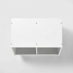 Flash Sale 🎁 Stackable Laminate 2-Compartment Bin White - Pillowfort™ 💯 -Bookshelves And Bookcases store unnamed file 1662