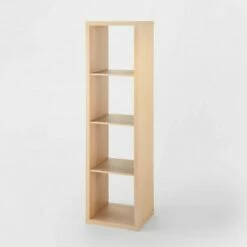 Hot Sale 🥰 4 Cube Vertical Organizer - Brightroom™ Natural 🔥 -Bookshelves And Bookcases store unnamed file 1668