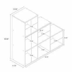 Discount 🔥 11" 3-2-1 Cube Organizer Shelf - Room Essentials™ Espresso 🎁 -Bookshelves And Bookcases store unnamed file 1685