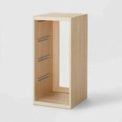 Deals ✨ Short Sliding Bin Cube - Brightroom™ Natural 👏 -Bookshelves And Bookcases store unnamed file 17