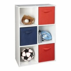 Flash Sale 😉 Closetmaid 899600 Decorative Home Stackable 6 Cube Cubeicals Organizer Storage in White with Hardware for Home, Office, Closet, or Toys 😀 -Bookshelves And Bookcases store unnamed file 1730