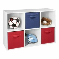 Flash Sale 😉 Closetmaid 899600 Decorative Home Stackable 6 Cube Cubeicals Organizer Storage in White with Hardware for Home, Office, Closet, or Toys 😀 -Bookshelves And Bookcases store unnamed file 1731