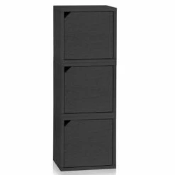 Coupon 😍 Way Basics Eco Stackable Connect Door Cube Modular Cubby Organizer Storage System Black 🛒 -Bookshelves And Bookcases store unnamed file 1736