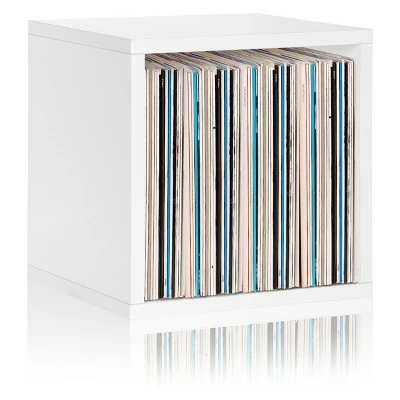 Budget β Way Basics Eco Stackable Vinyl Record Storage Cube White π 7 Budget β Way Basics Eco Stackable Vinyl Record Storage Cube White π - Image 5