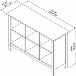 Deals 👏 Bush Furniture Broadview 6 Cube Storage Bookcase Pure White 🌟 -Bookshelves And Bookcases store unnamed file 1783