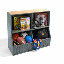 Buy π Badger Basket Metal and Bamboo MultiBin Storage Cubby Charcoal/Natural 𧨠11 Buy π Badger Basket Metal and Bamboo MultiBin Storage Cubby Charcoal/Natural 𧨠-Bookshelves And Bookcases store unnamed file 1790