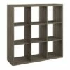 Outlet 🧨 ClosetMaid 459000 Heavy Duty Decorative Bookcase Open Back 9-Cube Storage Organizer, Graphite Gray (2 Pack) 🎁 -Bookshelves And Bookcases store unnamed file 1839