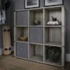 New 🥰 Little Seeds Nova 9 Cube Storage Bookcase – Grey Oak ✔️ -Bookshelves And Bookcases store unnamed file 1896
