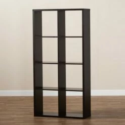 Cheap 😉 Janne 8 Cube Multipurpose Storage Shelf Dark Brown - Baxton Studio 🥰 -Bookshelves And Bookcases store unnamed file 1902