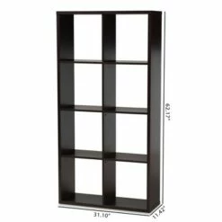 Cheap 😉 Janne 8 Cube Multipurpose Storage Shelf Dark Brown - Baxton Studio 🥰 -Bookshelves And Bookcases store unnamed file 1903