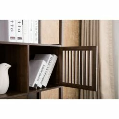 Flash Sale 👏 Selma Bamboo Bookcase Left Facing Spindle Cabinet - Boraam Natural ❤️ -Bookshelves And Bookcases store unnamed file 1918