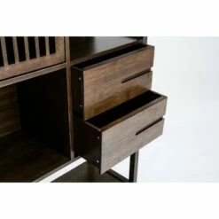 Flash Sale 👏 Selma Bamboo Bookcase Left Facing Spindle Cabinet - Boraam Natural ❤️ -Bookshelves And Bookcases store unnamed file 1919