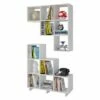Best reviews of 😉 Set of 2 38.58" Cascavel Stair Cubby White - Manhattan Comfort 🎁 -Bookshelves And Bookcases store unnamed file 1993